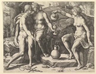 Ló e Suas Filhas, 1530.