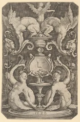 Painel de Ornamento com Duas Sirenes, 1528.