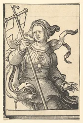 Sibyl frígio, da série de Sibyls, ca. 1530