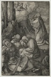 A paixão: a agonia no jardim, 1521.