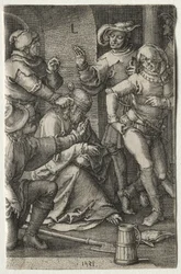 A paixão: a zombaria de Cristo, 1521.