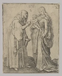 The Virgin With Child and St. Anna, 1516.