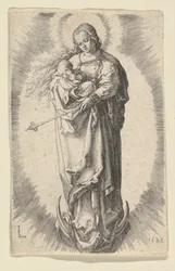 A Virgem com o Menino no Crescente, 1523.