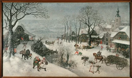 inverno (fevereiro) (óleo sobre tela)