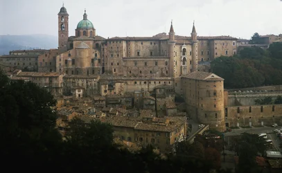 Vista do palácio ducal de Urbino