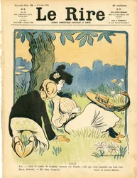 Capa de "Le Rire", Satirical in Color