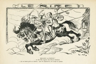 Ilustração em Le Rire
