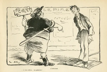 Ilustração em Le Rire