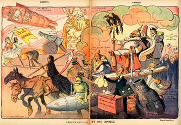 La Baionnette, Sátira Colorida