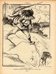 La Baionnette, Satirical B&W