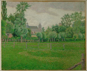 A igreja de Gisors (pintura sobre tela)