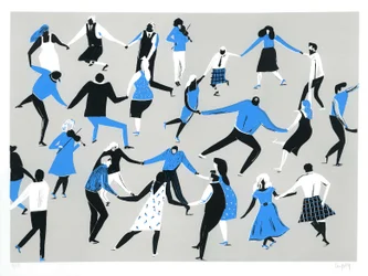 Ceilidh, 2016 (serigrafia)