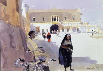À sombra