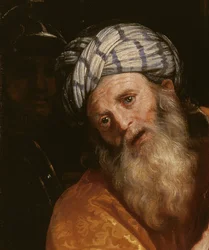 Detalhe de Pilatos de Ecce Homo