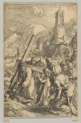 Cristo Carregando a Cruz, da Paixão de Cristo, ca. 1623.
