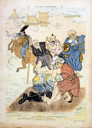 Caricatura de Braun representando Henri Brisson (1835-1912) (gravura)