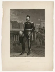 Frederico Guilherme III na Place de la Concorde