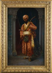 A Guarda Árabe (óleo sobre tela)