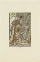 Habitantes do reino de Monoemugi
Monoemugi (título sobre o objecto)