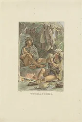 Habitantes de Tierra del Fuego
Tierrails (título sobre o objecto)