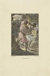Habitantes da África Ocidental Jalofs (título no objeto)