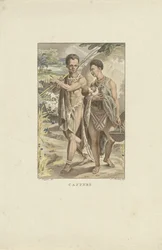 Habitantes da África Austral
Cofre (título sobre o objecto)