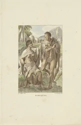 Nama da África Austral
Namaquas (título sobre o objecto)