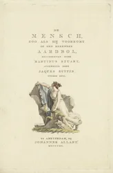 Mulher junto a uma rocha
Página de título para: M. Stuart, Man, como aparece no conhecido globo, 1803