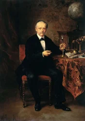 Retrato de Hermann Ludwig Ferdinand von Helmholtz