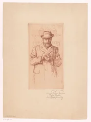 Autorretrato de Ludwig Michaleck