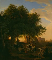 A Fonte em Grottaferrata, 1832.
