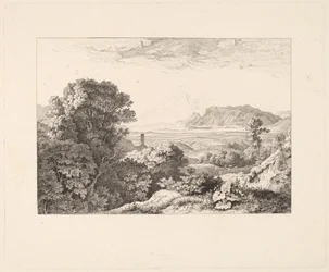 Vista do Castelo de Olevano