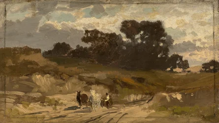 Paisagem com transporte