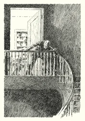 Ilustração para O quadro de Dorian Gray de Oscar Wilde (litho)