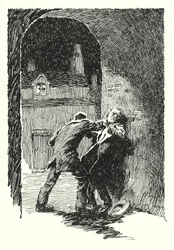 Ilustração para O quadro de Dorian Gray de Oscar Wilde (litho)
