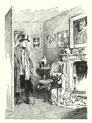 Ilustração para O quadro de Dorian Gray de Oscar Wilde (litho)