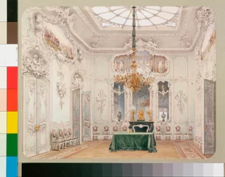 Interiores do Palácio de Inverno (Palais d