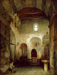O antigo Baptistério de Gravedona