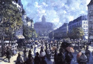 Uma Cena de Rua Continental