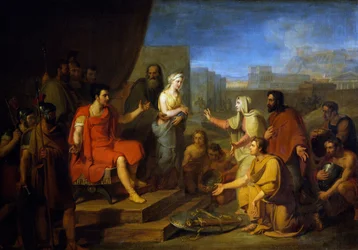 Continência de Cipião (óleo sobre tela)