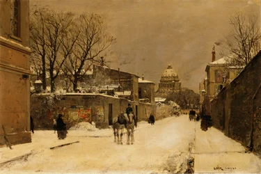 Uma rua perto de Les Invalides, Paris