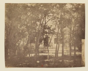 Serghoudeh, campo da casa de campo russa do embaixador russo, perto de Teerã