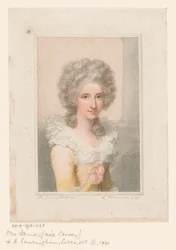 Retrato da escultora Anne Seymour Damer