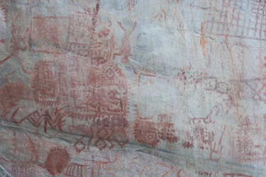 Pictografia, Faical, San Ignacio, Cajamarca, Peru,