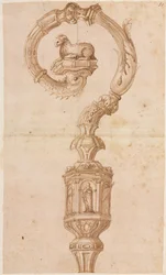 Design para um Crozier, meados dos anos 1500.