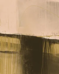 Paisagem abstrata com tons terrosos