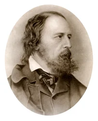 Alfred, Lord Tennyson, poeta inglês, 1909.