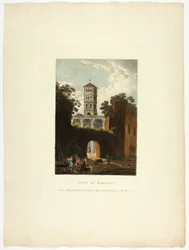 Arco de Pantani, placa trinta e sete das Ruínas de Roma