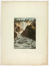Cascata de Terni, placa catorze das Ruínas de Roma