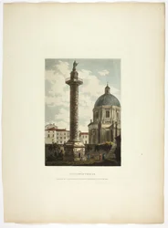 Coluna de Trajano, placa vinte e um de Ruínas de Roma